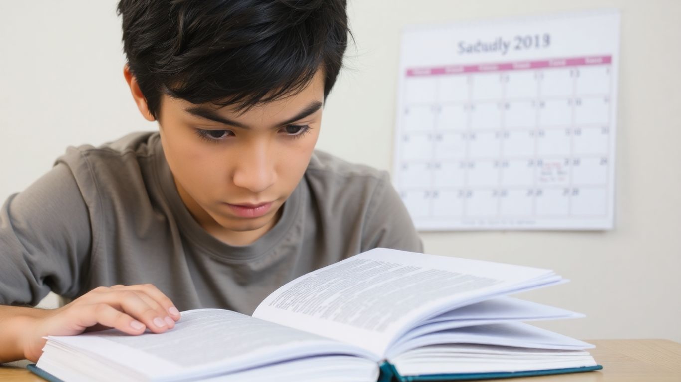 Tablica z ćwiczeniami gramatycznymi, schematami i przykładami zdań