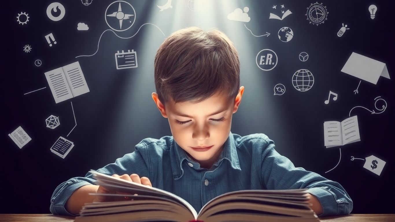 Uśmiechnięty absolwent trzymający certyfikat TOEFL obok książki